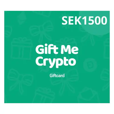 Gift Me Crypto 1500 SEK Gift Card