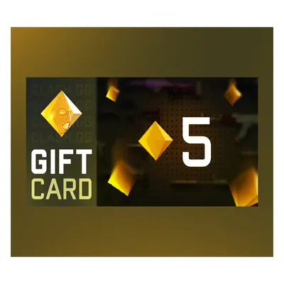 Clash.gg 5 Gem Gift Card