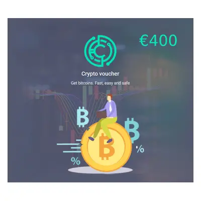 Crypto Voucher Bitcoin (BTC) 400 EUR Key