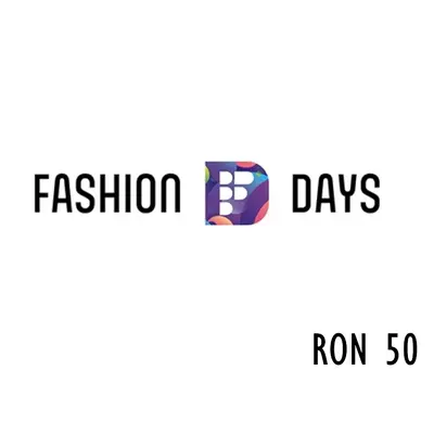 Fashion Days 50 RON Gift Card RO