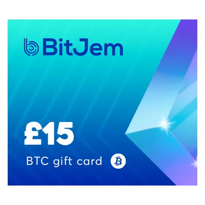 BitJem Gift Card (BTC) £15