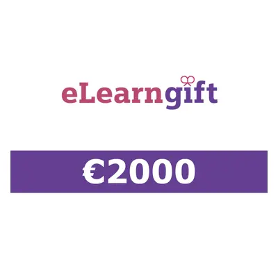 eLearnGift €2000 Gift Card FI