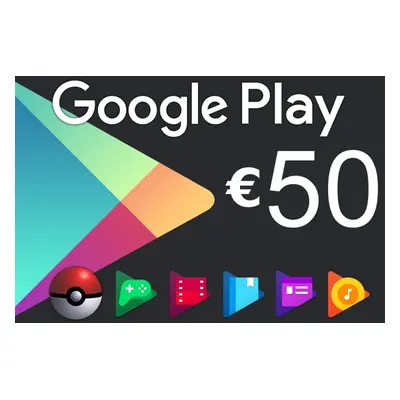 Google Play €50 BE Gift Card