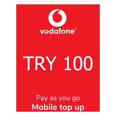 Vodafone 100 TRY Mobile Top-up TR