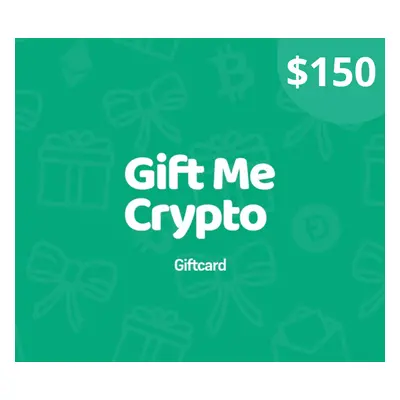 Gift Me Crypto CA$150 Gift Card