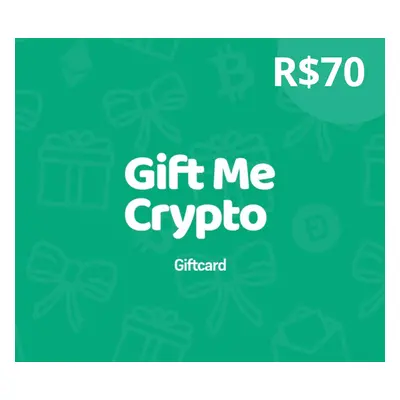 Gift Me Crypto R$70 Gift Card