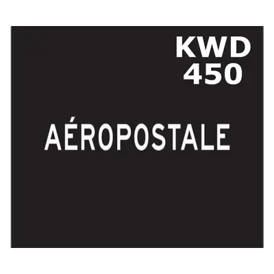 Aeropostale 450 KWD Gift Card KW