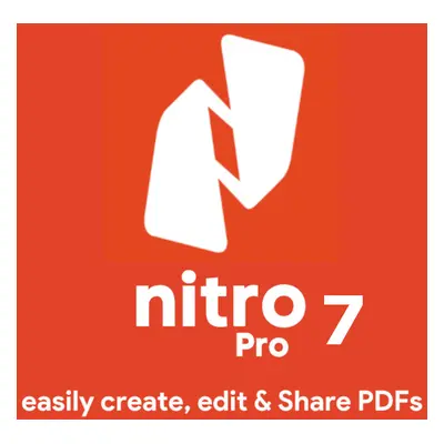 Nitro PDF Pro 7 CD Key (Lifetime / 5 PCs)