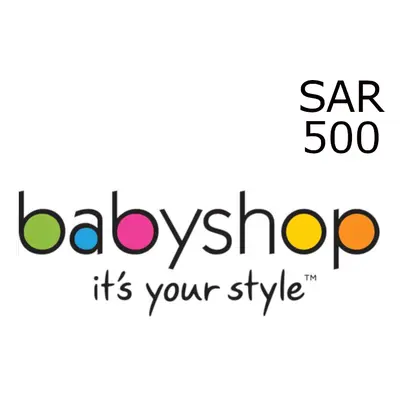 Babyshop 500 SAR Gift Card SA