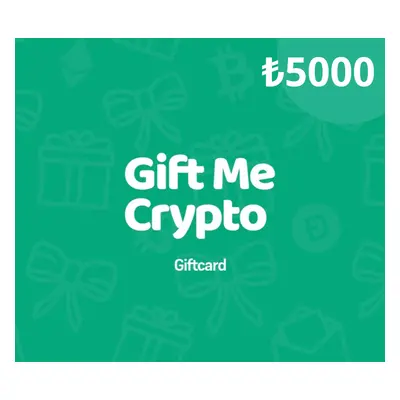 Gift Me Crypto ₺5000 Gift Card