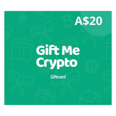 Gift Me Crypto A$20 Gift Card