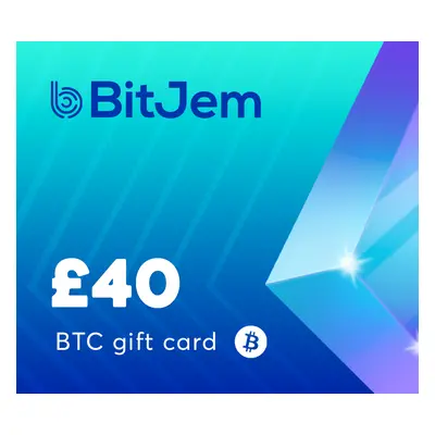 BitJem Gift Card (BTC) £40