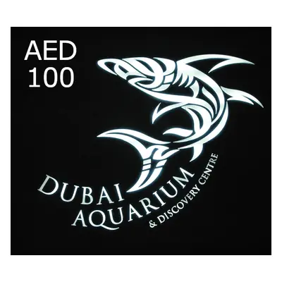 Dubai Aquarium & Underwater Zoo 100 AED Gift Card AE