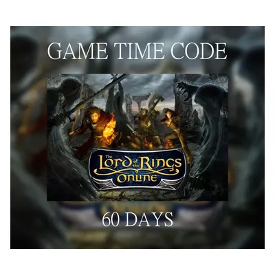 The Lord of the Rings Online 60 Days Prepaid Game Time Card EU