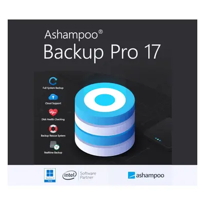 Ashampoo Backup Pro 17 Key (Lifetime / 3 PCs)