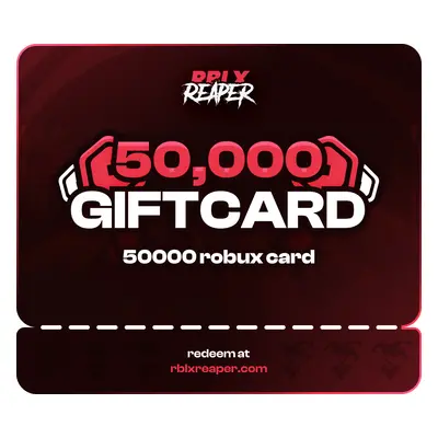 RBLXReaper 50,000 Balance Gift Card