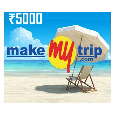 MakeMyTrip ₹5000 Gift Card IN