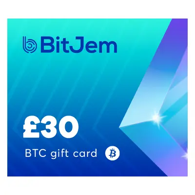 BitJem Gift Card (BTC) £30