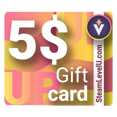 SteamLevelU 5 USD Gift Card