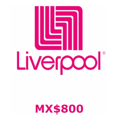 Liverpool MX$800 Gift Card MX