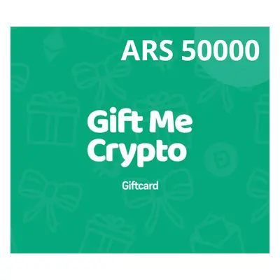 Gift Me Crypto ARS 50000 Gift Card