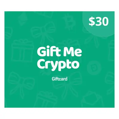 Gift Me Crypto NZ$30 Gift Card