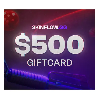 Skinflow.gg $500 Trade Balance Gift Card