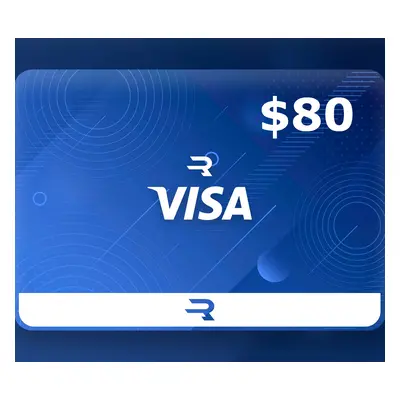 Rewarble VISA $80 Gift Card