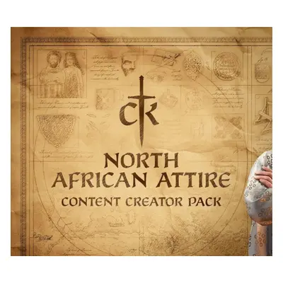 Crusader Kings III - Content Creator Pack: North African Attire DLC Steam CD Key