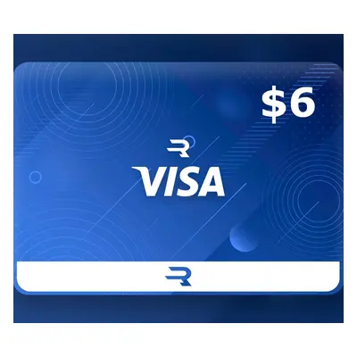 Rewarble VISA $6 Gift Card