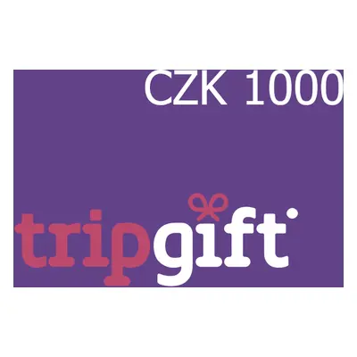 TripGift 1000 CZK Gift Card CZ