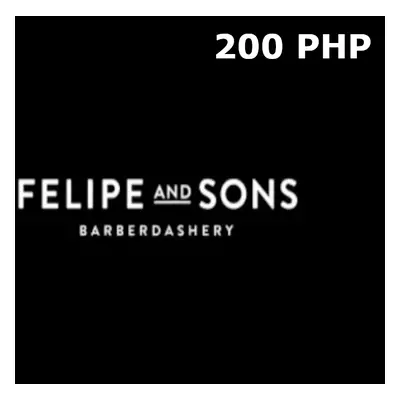 Felipe and Sons ₱200 PH Gift Card