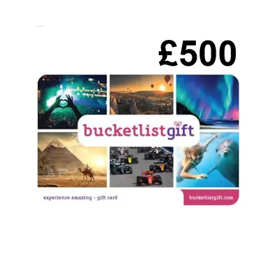 BucketlistGift £500 Gift Card UK