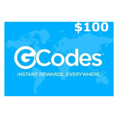 GCodes® Global Everything $100 Gift Card US