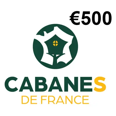 Cabanes de France €500 Gift Card FR