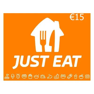 Just Eat €15 Gift Card NL