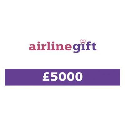 AirlineGift £5000 Gift Card UK