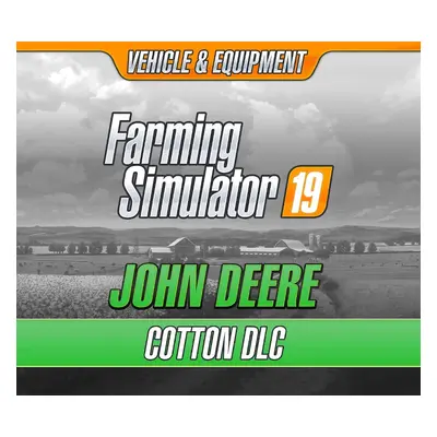 Farming Simulator 19 - John Deere Cotton DLC EU Steam Altergift