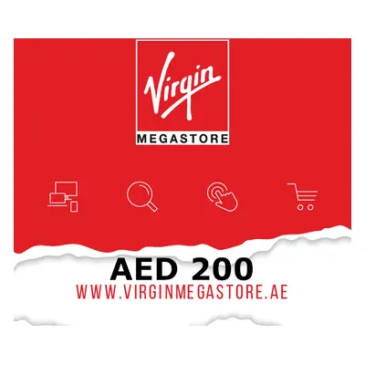 Virgin Megastore 200 AED Gift Card AE