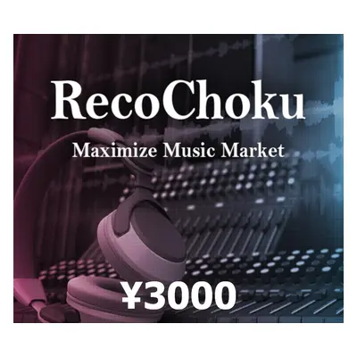 Recochoku ¥3000 Gift Card JP