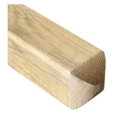 90mm x 90mm Ribbed Fence Post