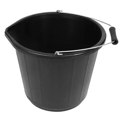 3 Gallon Black Bucket