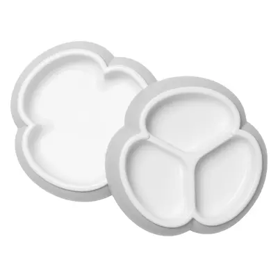 Baby Plate Set, 2-pack - Grey