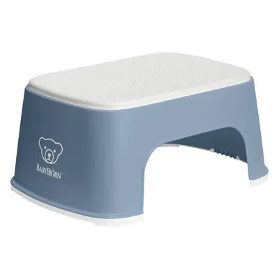 Step Stool - Deep blue/White