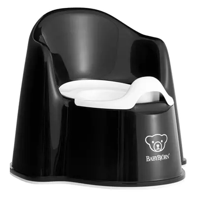 Potty Chair - Black/White