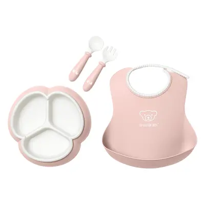 Mealtime set, 4 pcs - Powder pink