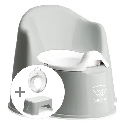 Potty Training Kit - Grey/White