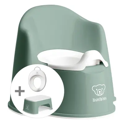 Potty Training Kit - Deep green/White