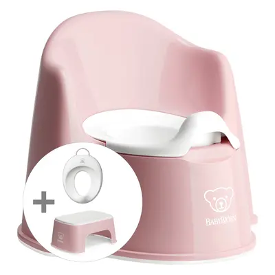 Potty Training Kit - Powder pink/White