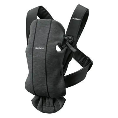 Baby Carrier Mini - Charcoal grey / 3D Jersey